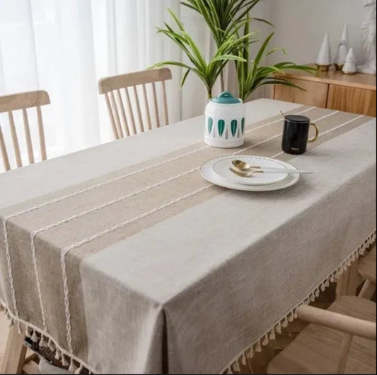 Mantel Rectangular Beige