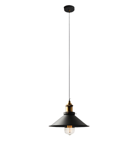 Lámpara colgante estilo campana