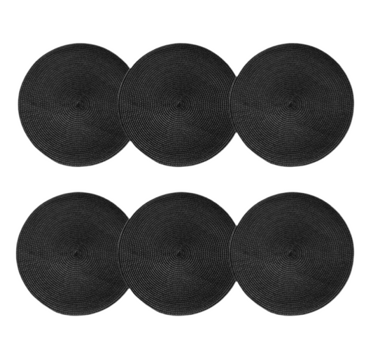 Set 6 Individuales Trenzados